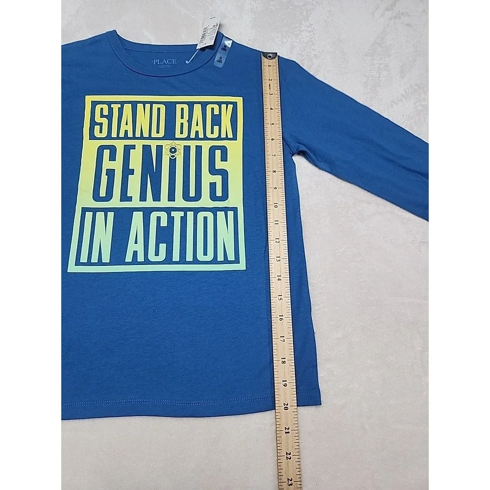 The Children's‎ Place Genius Long Sleeve Tshirt Boy's Size M 7/8 New